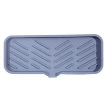 Tapete De Silicone Para Pia De Cozinha 2025, Bandeja Para Torneira, Dispensador De Sabão, Esponja,