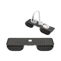 Tapete De Silicone Para Torneira De Cozinha, Proteção Contra Respingos, Drenagem, Secagem,
