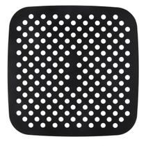 Tapete de Silicone Quadrado para Fritadeira Forro AirFryer