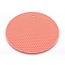 Tapete De Silicone Resistente Ao Calor, Antiderrapante, Redondo, Isolamento, Suporte Para Pote,