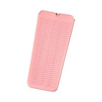 Tapete De Silicone Resistente Ao Calor Para Alisador De Cabelo, Bolsa De Isolamento Multifuncional