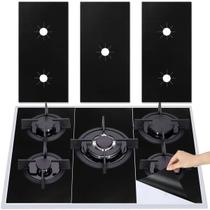 Tapete De Silicone Universal Para Fogão De Indução Com 5 Furos, Antiaderente, Protetor De Limpeza