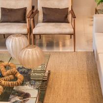 Tapete de Sisal Natural Basico Camelo 2,00x2,50