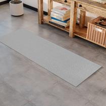 Tapete de Sisal Natural Basico Cinza Passadeira 0,66x1,80