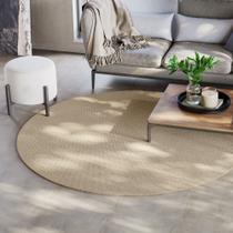 Tapete de Sisal Natural Comfort Granizo Redondo 2,50