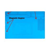 Tapete De Solda De Silicone Resistente Ao Calor, Almofada Magnética De Reparo ESD Para Kit De