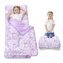 Tapete de Soneca Infantil Lasoftan com Travesseiro e Cobertor Rainbow Tapete de Soneca Infantil Lasoftan com Travesseiro e Cobertor Rainbow