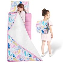Tapete de Soneca Infantil Safotad com Travesseiro e Cobertor de Pelúcia Removíveis