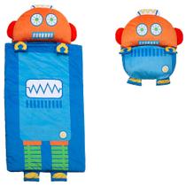 Tapete de soneca pré-escolar Unicórnios e robôs Nap Buddies Robot Boy