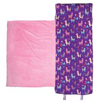 Tapete de soneca Stephen Joseph All Over Print com cobertor e travesseiro