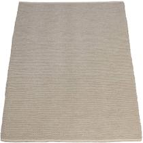 Tapete De Tear Chenile Buclê Itacaré Feito à Mão Bege 1,60 x 2,30m