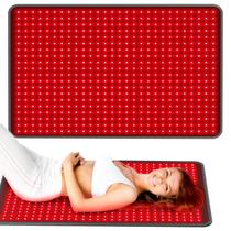Tapete de terapia de luz vermelha Comfytemp Full Back 41,5 x 26 polegadas e 560 LEDs