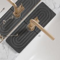 Tapete de torneira Dreatim para secagem rápida de diatomita de pia de cozinha Tapete de torneira Dreatim para secagem rápida de diatomita de pia de cozinha