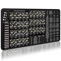 Tapete de treino de baixo Enjoyard de 4 cordas com notas de escala