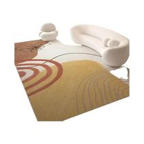 Tapete De Veludo Creme Cristal Para Sala De Estar, Quarto E Mesa De Centro Fácil De Limpar,