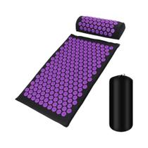 Tapete De Yoga Com Agulhas E Espinhos Para Acupressão, Almofada De Massagem Sensi, Massageador De