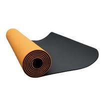 Tapete De Yoga Em Polyester Superfície Antiderrapante 6mm