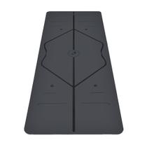 Tapete de Yoga LIFORME Original 185 x 68 cm, 4,2 mm, cinza, antiderrapante Tapete de Yoga LIFORME Original 185 x 68 cm, 4,2 mm, cinza, antiderrapante