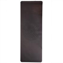 Tapete de yoga preto PU 100% borracha natural 4mm 185 x 66cm Bodhi