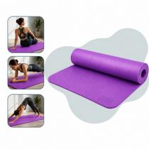 Tapete De Yoga Zenai Roxo Liso TPE 6mm Conforto Total Tapete De Yoga Zenai Roxo Liso TPE 6mm Conforto Total