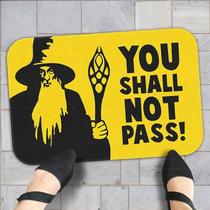 Tapete Decorativo Gandalf - You Shall Not Pass (Senhor dos Anéis) (60x40) - Yaay!
