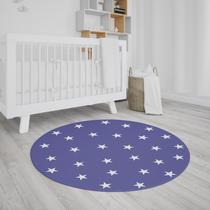 Tapete Decorativo Infantil Neoprene Estrelas 1,40m