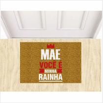 Tapete Decorativo Mãe Você é minha Rainha Dia Das Mães