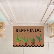 Tapete Decorativo para Porta Cactos- 40x60cm Tapete Decorativo para Porta Cactos- 40x60cm