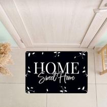 Tapete Decorativo para Porta Sweet Preto- 40x60cm Tapete Decorativo para Porta Sweet Preto- 40x60cm
