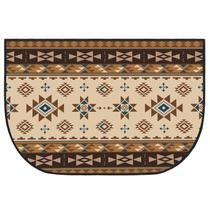 Tapete Demissle 61x91 cm à prova de fogo Southwestern Cabin Mat