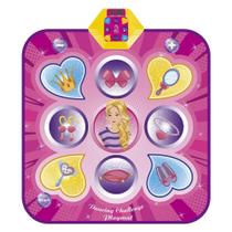 Tapete Desafio Dancing Musical Dança Rosa 90x93cm Dm Toys DMT7107