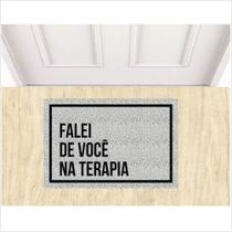 Tapete divertido falei na terapia de você, tapetes para residencias.