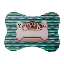 Tapete Divertido OSSO Dog Estampado - 33 cm x 46 cm Tapete Divertido OSSO Dog Estampado - 33 cm x 46 cm