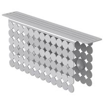 Tapete Divisor para Pia de Cozinha Yolife em PVC 24 x 30 cm