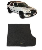 Tapete do Porta Malas Carpete Chevrolet Blazer 1996 a 2012 Com Logo Bordado Preto-300.354PTO Tapete do Porta Malas Carpete Chevrolet Blazer 1996 a 2012 Com Logo Bordado Preto-300.354PTO