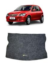 Tapete do Porta Malas Carpete Chevrolet Celta 2007 a 2011 Com Logo Bordado Grafite-300.355GRF Tapete do Porta Malas Carpete Chevrolet Celta 2007 a 2011 Com Logo Bordado Grafite-300.355GRF