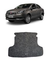 Tapete do Porta Malas Carpete Fiat Grand Siena 2020 Com Logo Bordado Grafite-400.338GRF Tapete do Porta Malas Carpete Fiat Grand Siena 2020 Com Logo Bordado Grafite-400.338GRF