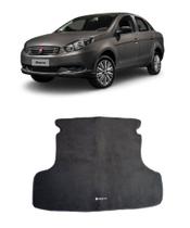 Tapete do Porta Malas Carpete Fiat Grand Siena 2020 Com Logo Bordado Preto- 400.338PTO Tapete do Porta Malas Carpete Fiat Grand Siena 2020 Com Logo Bordado Preto- 400.338PTO