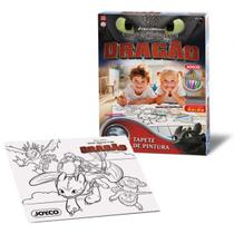 Tapete Dragão Banguela Pintura P/ Criança Lavavel 953 Bambola Tapete Dragão Banguela Pintura P/ Criança Lavavel 953 Bambola