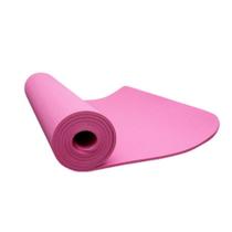 Tapete dupla face para yoga em polyester 183x61 rosa - OEX