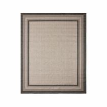 Tapete eco nature moldura - 1,50 x 2,00 - chumbo 56 - j serrano