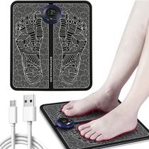 Tapete Eletrico Para Massagem Pés Pernas Digital Bivolt Tapete Eletrico Para Massagem Pés Pernas Digital Bivolt
