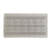 Tapete em Crochê Retangular 100% Algodão Para Sala/Quarto Tapete em Crochê Retangular 100% Algodão Para Sala/Quarto