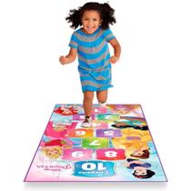 Tapete em eva princesas amarelinha 140x70cm - LIDER