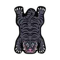 Tapete Em Forma De Tigre VIKAMA Lavável Na Máquina Para Quarto Sala De Estar Decoração De Casa