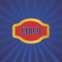 Tapete em Lona Logo de Circo Tapete em Lona Logo de Circo