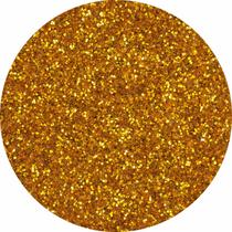 Tapete em Lona Redondo Glitter Dourado