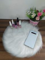 Tapete em Pelúcia Pelo Alto Luxo P/ Fotos Manicure Unhas