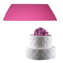 Tapete Em Silicone Decoração Bolo Torta 60X40Cm Silikomart
