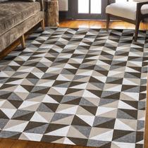 Tapete em Tecido Jacquard com Látex 1,35 m x 1,00 m - Dallas Caramelo